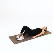 Knee to Chest (Supine) Demonstration