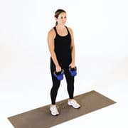 Kettlebell Alternating Hang Clean Demonstration