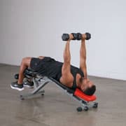 Dumbbell Decline Bench Press Demonstration