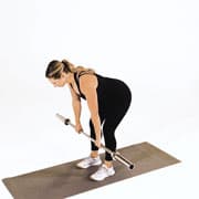 Barbell Bent-Over Row Demonstration