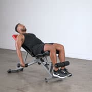 Dumbbell Incline Shoulder Raise Demonstration