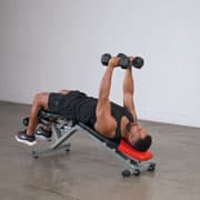 Dumbbell Decline Fly Demonstration