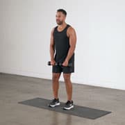 Dumbbell Front Raise Demonstration