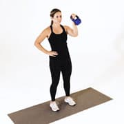 Kettlebell Arnold Press Demonstration