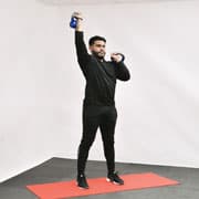 Kettlebell Alternating Press Demonstration