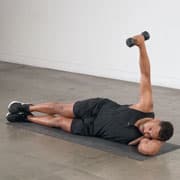 Dumbbell Lateral Raise (Side-Lying) Demonstration