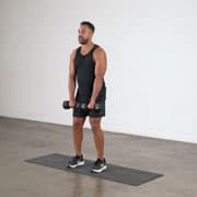 Dumbbell Upright Row Demonstration