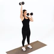 Dumbbell See Saw Press Demonstration
