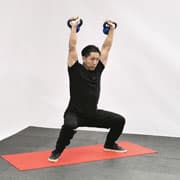 Kettlebell Jerk Demonstration