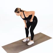 Dumbbell One-Arm Tricep Kickback Demonstration