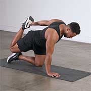 All Fours Quad Stretch Demonstration