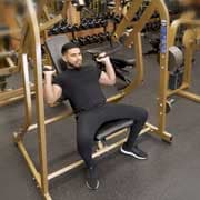 Machine Shoulder Press Demonstration