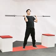 Barbell Clean From Blocks Demonstration