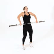 Barbell Clean Pull Demonstration
