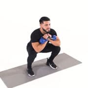 Kettlebell Front Squat Demonstration