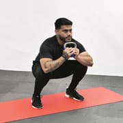 Kettlebell Goblet Squat Demonstration