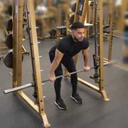 Smith Machine Deltoid Row Demonstration