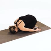Child's Pose Demonstration