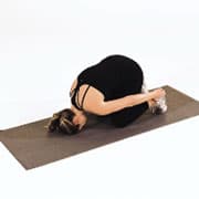 Hare Pose Demonstration