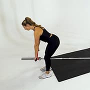 T Bar Row Demonstration