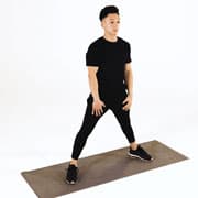 Triangle Pose Demonstration