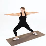 Warrior 2 Pose Demonstration