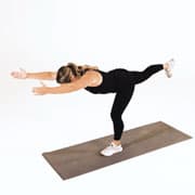 Warrior 3 Pose Demonstration