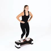 Box Jump with Single-Leg Stabilization Demonstration