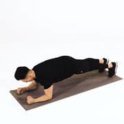 Forearm Plank with Hip Abduction Demonstration