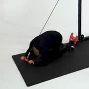 Cable Kneeling Crunch Demonstration