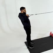 Cable Standing Row Demonstration
