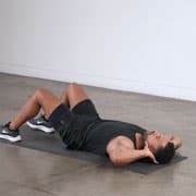 Cross Body Crunch Demonstration