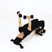 Dumbbell Decline Press Demonstration