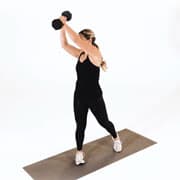 Dumbbell Wood Chop Demonstration