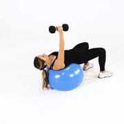 Dumbbell One-Arm Pullover (Stability Ball) Demonstration