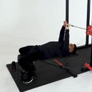 Cable Pullover (Supine) Demonstration