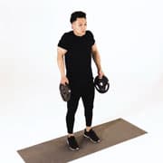 Weight Plate Shrug Demonstration