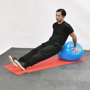 Stability Ball Dip Demonstration