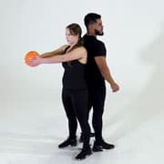 Medicine Ball Rotation Demonstration