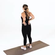 Standing Pelvic Tilt Demonstration
