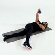 Kettlebell Floor Press Demonstration