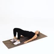 Single-Leg Glute Bridge Demonstration