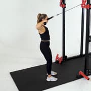 Cable Rope Face Pull Demonstration