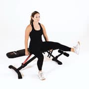 Bench Leg and Hip Stretch Demonstration