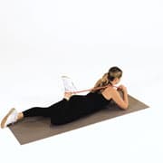 Band Quad Stretch Demonstration