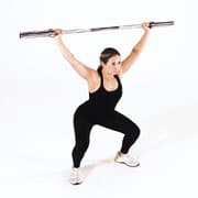 Barbell Power Snatch Demonstration