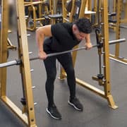 Smith Machine Bent-Over Row Demonstration
