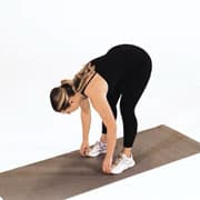 Toe Touch Stretch Demonstration