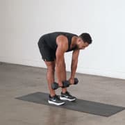 Dumbbell Stiff-Leg Deadlift Demonstration