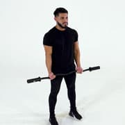 EZ Bar Curl Demonstration